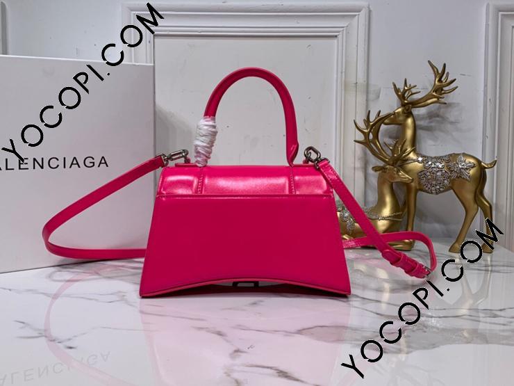 593546-15】 N級 BALENCIAGA バレンシアガ バッグ コピー Hourglass アワーグラスシェイプ スモール トップハンドルバッグ  レディース ショルダーバッグ 5色可選択_バレンシアガ バッグ_バレンシアガコピー_ブランドコピー優良店