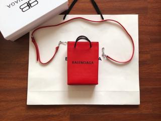 【593826-4】 BALENCIAGA N級 バレンシアガ バッグ コピー Shopping Bag ショッピング フォンホルダーバッグ 5色可選択