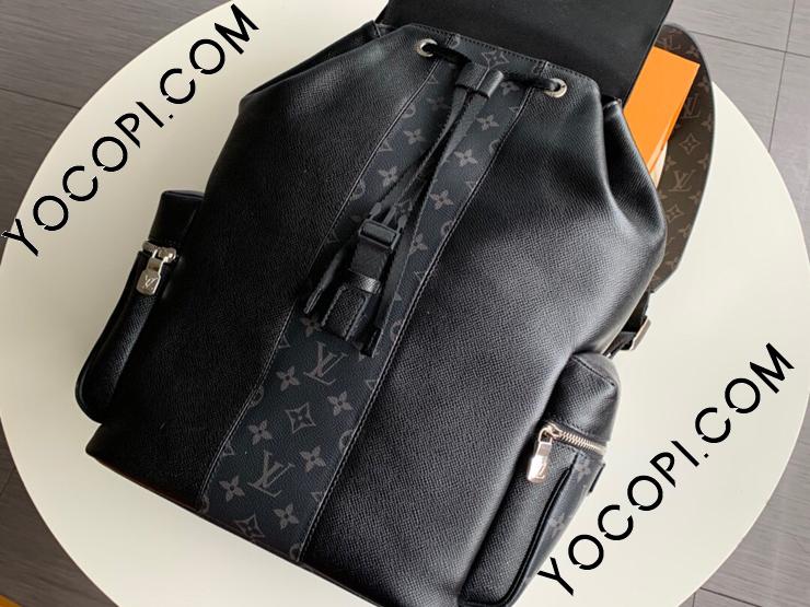 Louis Vuitton Outdoor Backpack K45 Eclipse Black M30417