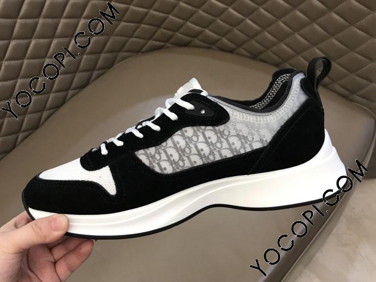 ディオール DIOR スニーカー メンズ用 38-44選択可 黒色_ディオール 靴