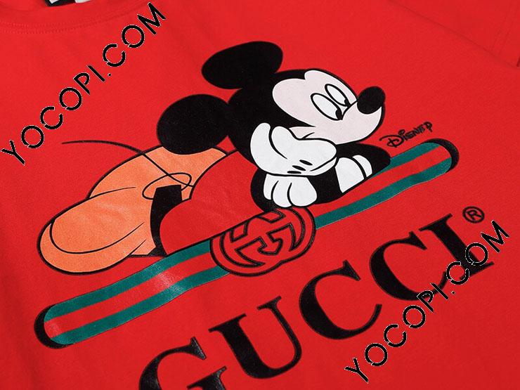 限定コラボ GUCCI×Disney☆2020SS☆ミッキーマウスTシャツ☆4色 グッチ Tシャツ 2020年新作【レディース・メンズ用】_ブランド  トップス_ブランドコピー優良店