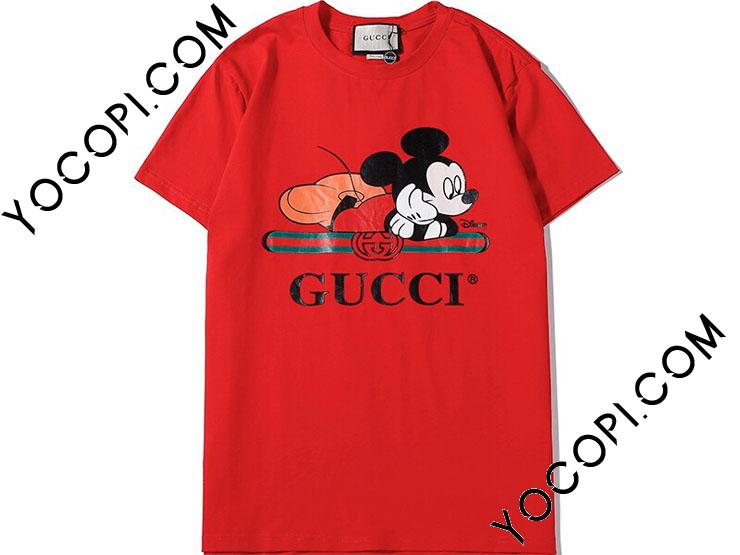 限定コラボ GUCCI×Disney☆2020SS☆ミッキーマウスTシャツ☆4色 グッチ Tシャツ 2020年新作【レディース・メンズ用】_ブランド  トップス_ブランドコピー優良店