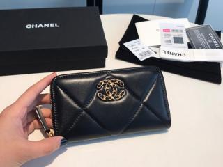 AP0948-6】 20新作 CHANEL 19 シャネル 財布 スーパーコピー ジップ ...