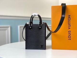 M69441】 LOUIS VUITTON ルイヴィトン エピ バッグ スーパーコピー 20新作 PETIT SAC PLAT プティット・サックプラ  ハンドバッグ レディース ショルダーバッグ 2色可選択 ノワール_ルイヴィトン ハンドバッグ_ルイヴィトンバッグ_ルイヴィトン コピー_ブランドコピー優良店