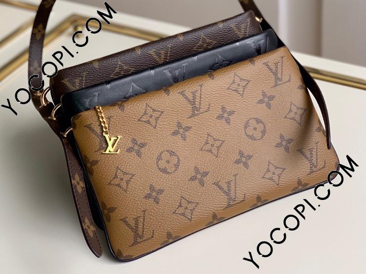 M45412】 LOUIS VUITTON ルイヴィトン モノグラム・リバース バッグ ...
