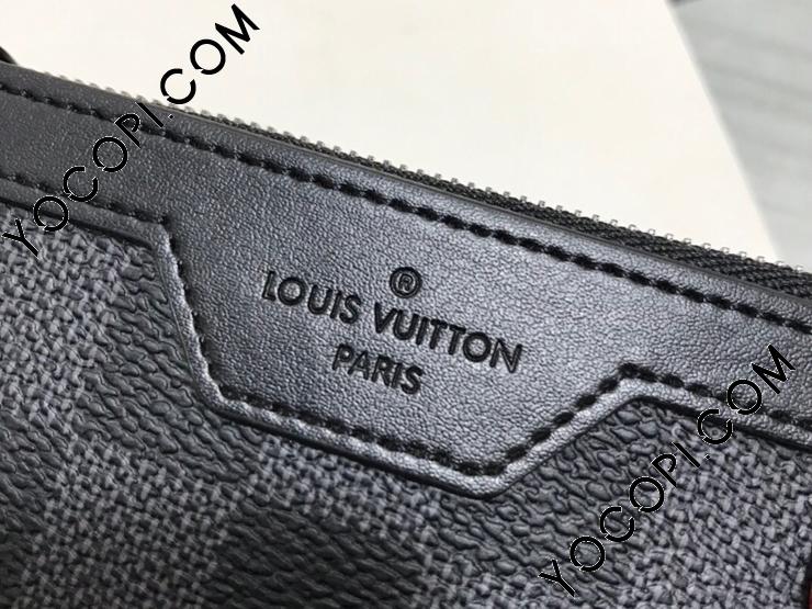 N60354】 LOUIS VUITTON ルイヴィトン ダミエ・グラフィット 財布 コピー 20新作 ユーティリティ・コインカード ホルダー メンズ  ラウンドファスナー財布_ヴィトン ラウンドファスナー財布_ルイヴィトン 財布_ルイヴィトンコピー_ブランドコピー優良店