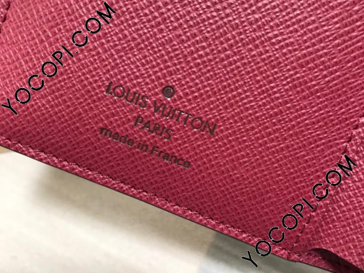 N60381】 LOUIS VUITTON ルイヴィトン ダミエ・エベヌ 財布 コピー