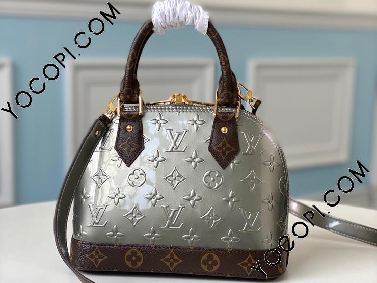 M90584】 LOUIS VUITTON ルイヴィトン モノグラム・ヴェルニ バッグ スーパーコピー 20新作 ALMA アルマ BB レディース  ショルダーバッグ 2色可選択 トープ_ルイヴィトン ショルダーバッグ_ルイヴィトンバッグ_ルイヴィトンコピー_ブランドコピー優良店