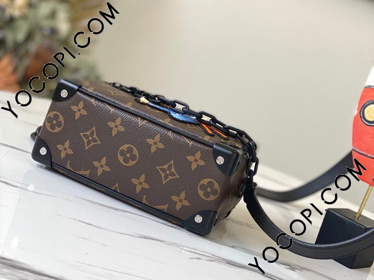 M80159】 LOUIS VUITTON ルイヴィトン モノグラム バッグ スーパーコピー 21新作 ミニ・ソフトトランク メンズ ショルダーバッグ_ ルイヴィトン メンズ バッグ_ルイヴィトンバッグ_ルイヴィトンコピー_ブランドコピー優良店