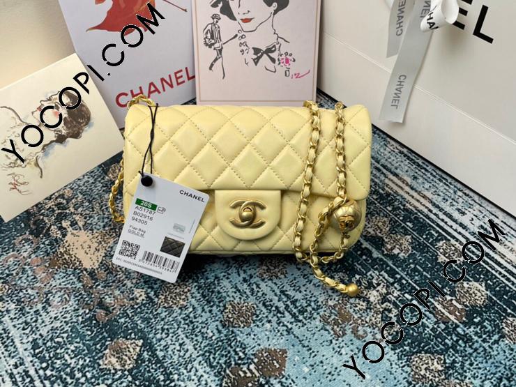 AS1787-2】 CHANEL シャネル バッグ スーパーコピー 21新作 ラムスキン