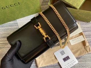 652681 14J0G 1000】 GUCCI グッチ 財布 コピー 21新作 〔ジャッキー 1961〕チェーンウォレット レディース 二つ折り財布  2色可選択_グッチ 二つ折り財布_グッチ 財布_グッチコピー_ブランドコピー優良店