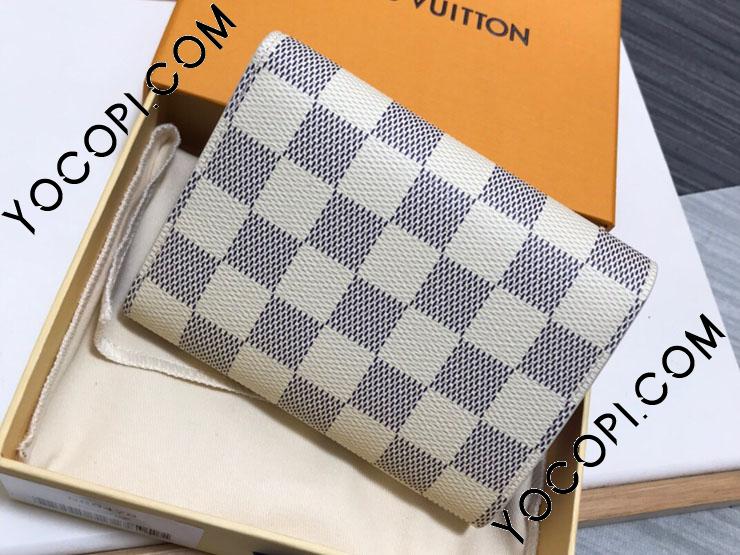 N60478】 LOUIS VUITTON ルイヴィトン ダミエ・アズール 財布 コピー