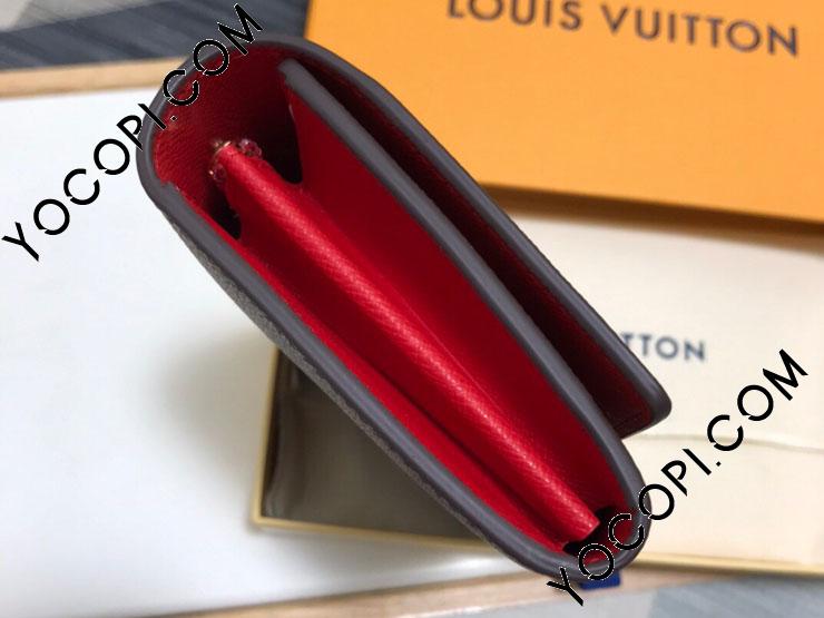 N60491】 LOUIS VUITTON ルイヴィトン ダミエ・エベヌ 長財布 スーパー