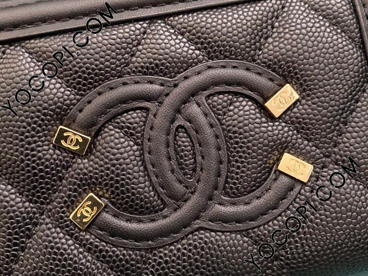 A81459-1】 CHANEL シャネル バッグ コピー バイカラーコインケース CC