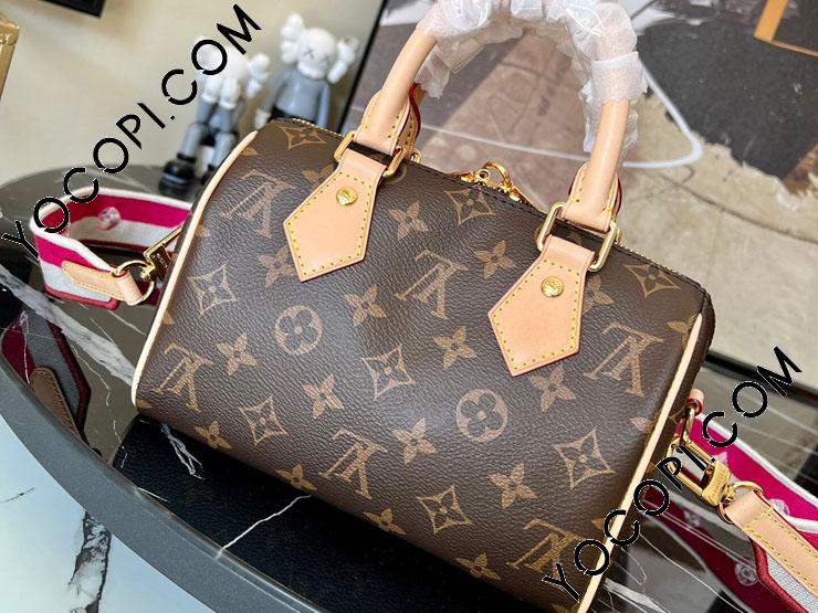 M45958】 LOUIS VUITTON ルイヴィトン モノグラム バッグ コピー 21新作 スピーディ・バンドリエール 20 レディース  ショルダーバッグ_ルイヴィトン ショルダーバッグ_ルイヴィトンバッグ_ルイヴィトンコピー_ブランドコピー優良店