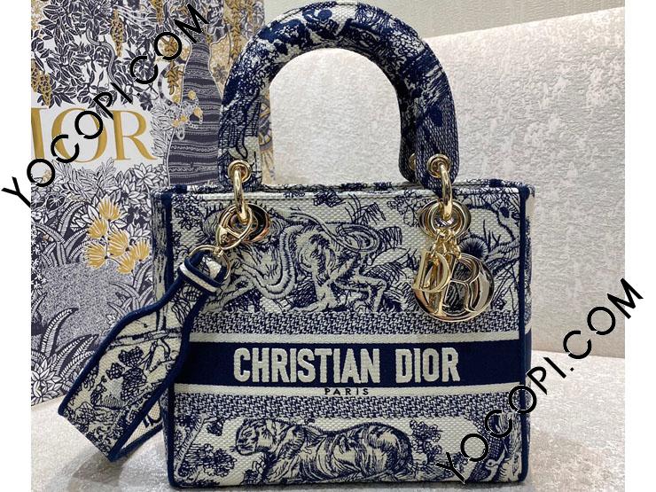 M0565OTDT_M808】 DIOR ディオール バッグ コピー Lady D-Lite