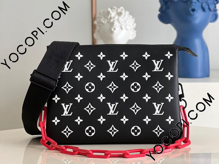 M59398】 LOUIS VUITTON ルイヴィトン モノグラム・パターン バッグ コピー 21新作 クッサン PM レディース ショルダーバッグ_ルイヴィトン  ショルダーバッグ_ルイヴィトンバッグ_ルイヴィトンコピー_ブランドコピー優良店