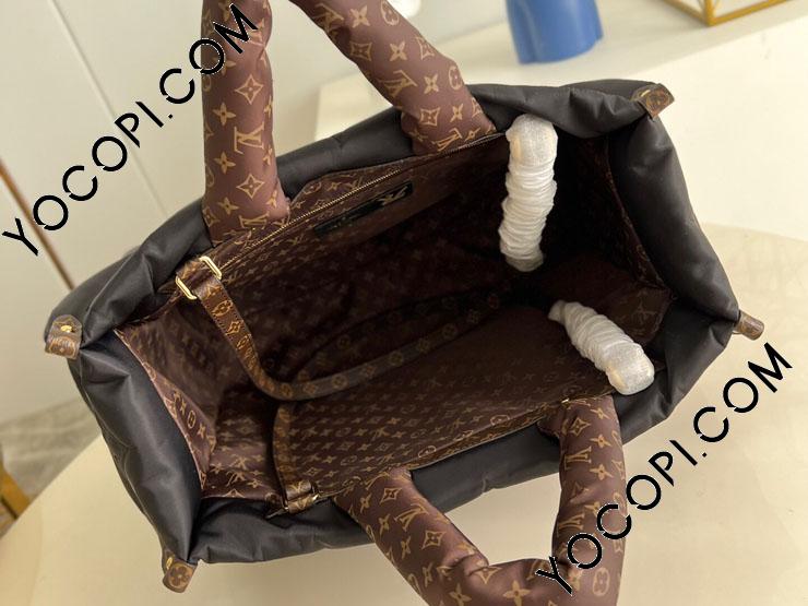 M59005】 LOUIS VUITTON ルイヴィトン モノグラム バッグ コピー 21新作 オンザゴー GM レディース トートバッグ ノワール_ ルイヴィトン トートバッグ_ルイヴィトンバッグ_ルイヴィトンコピー_ブランドコピー優良店