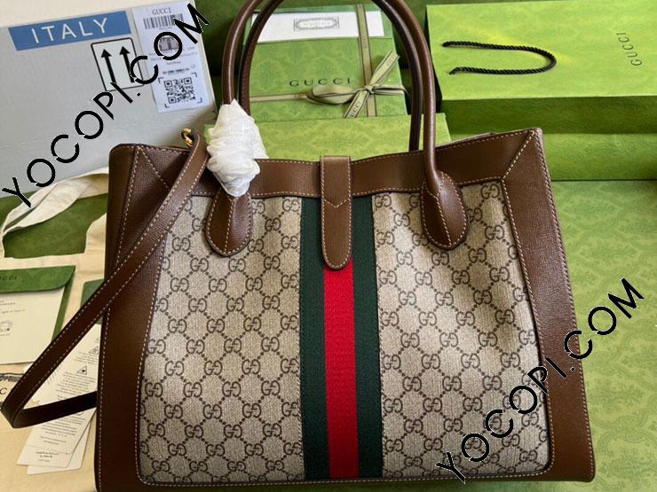 649015 HUHHG 8565】 GUCCI グッチ バッグ スーパーコピー 21新作 〔ジャッキー 1961〕ラージ レディース トートバッグ_グッチ  トートバッグ_グッチ バッグ_グッチコピー_ブランドコピー優良店