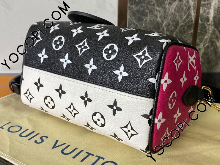 M46088】 LOUIS VUITTON ルイヴィトン モノグラム・アンプラント バッグ コピー 22新作 SPEEDY スピーディ・バンドリエール  20 レディース ショルダーバッグ_ルイヴィトン ショルダーバッグ_ルイヴィトンバッグ_ルイヴィトンコピー_ブランドコピー優良店