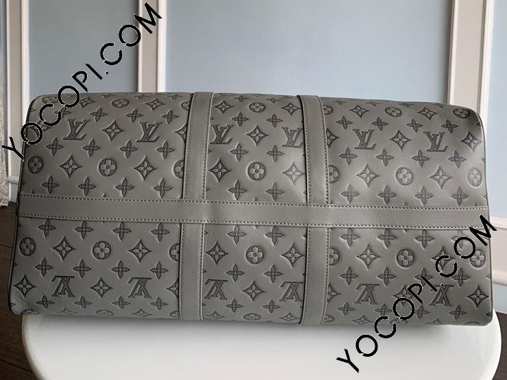 M46117】 LOUIS VUITTON ルイヴィトン モノグラム・シャドウ バッグ スーパーコピー 22新作 KEEPALL  BANDOULIÈRE キーポル・バンドリエール 50 メンズ ボストンバッグ_ルイヴィトン ボストンバッグ_ルイヴィトンバッグ_ルイヴィトン コピー_ブランドコピー優良店