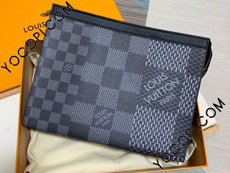 N60444】 LOUIS VUITTON ルイヴィトン ダミエ・グラフィット バッグ ...