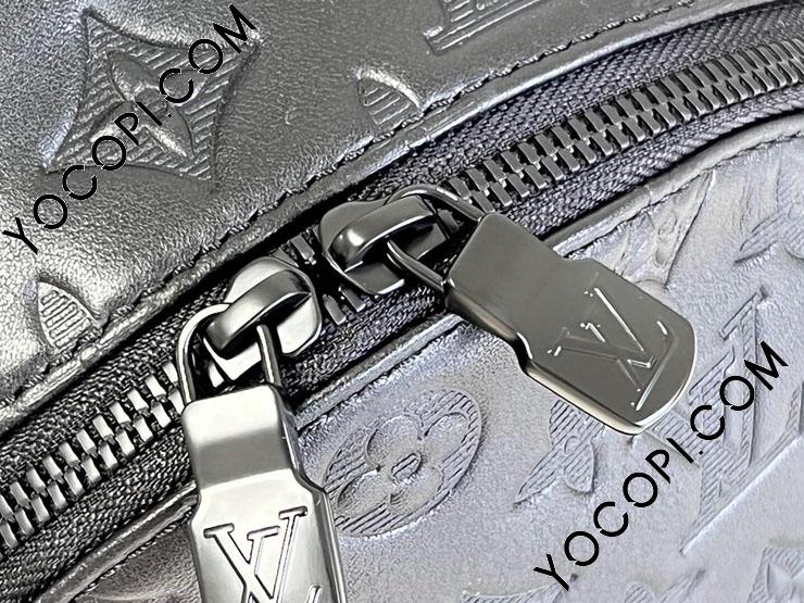 M46107】 LOUIS VUITTON ルイヴィトン モノグラム・シャドウ バッグ スーパーコピー 22新作 RACER レーサー・スリングバッグ  メンズ バックパック_ルイヴィトン バックパック_ルイヴィトンバッグ_ルイヴィトンコピー_ブランドコピー優良店