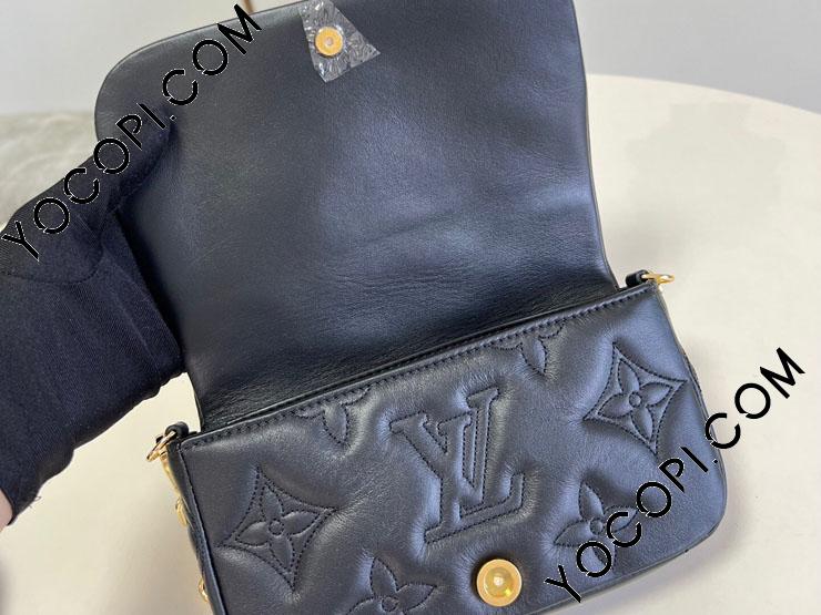 M81398】 LOUIS VUITTON ルイヴィトン モノグラム・パターン バッグ スーパーコピー 22新作 WALLET ON STRAP  ウォレット オン ストラップ レディース ショルダーバッグ ノワール_ルイヴィトン ショルダーバッグ_ルイヴィトンバッグ_ルイヴィトン コピー_ブランドコピー優良店