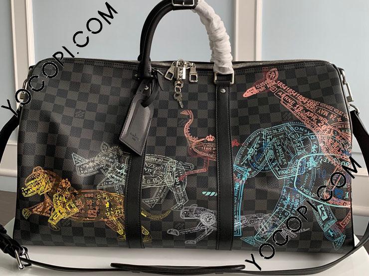 22.Louis Vuitton ルイヴィトン キーポル 55 ボストンバッグ - バッグ