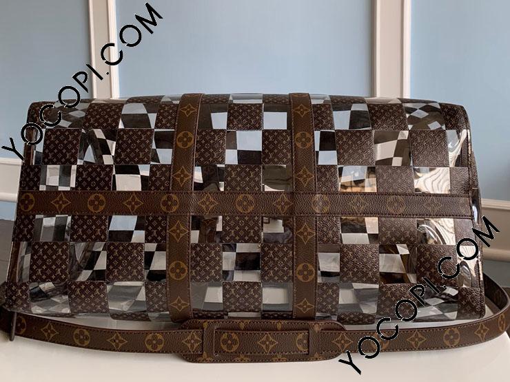 M20864】 LOUIS VUITTON ルイヴィトン モノグラム バッグ コピー 22新作 KEEPALL キーポル・バンドリエール 50 メンズ  ボストンバッグ_ルイヴィトン ボストンバッグ_ルイヴィトンバッグ_ルイヴィトンコピー_ブランドコピー優良店