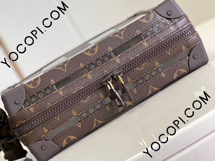 M20871】 LOUIS VUITTON ルイヴィトン モノグラム バッグ スーパーコピー 22新款 スリム・ソフトトランク メンズ  ショルダーバッグ_ルイヴィトン メンズ バッグ_ルイヴィトンバッグ_ルイヴィトンコピー_ブランドコピー優良店