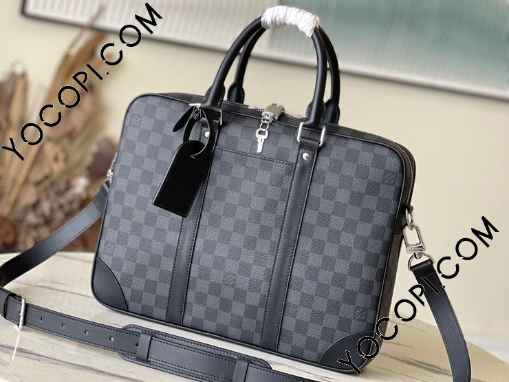 N40445】 LOUIS VUITTON ルイヴィトン ダミエ・グラフィット バッグ