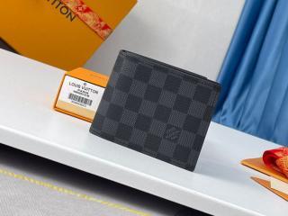 N60053】 LOUIS VUITTON ルイヴィトン ダミエ・グラフィット 財布 ...
