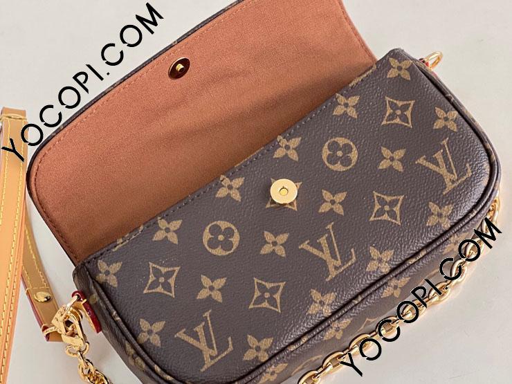 M81911】 LOUIS VUITTON ルイヴィトン モノグラム バッグ スーパーコピー 23新作 WALLET ON CHAIN IVY  ウォレット オン チェーン・アイビー ショルダーバッグ_ルイヴィトン ショルダーバッグ_ルイヴィトンバッグ_ルイヴィトンコピー_ブランドコピー優良店