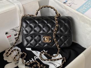 AS4140-1】 CHANEL シャネル バッグ コピー 23秋冬 トップハンドル 