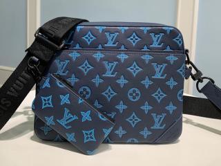 M46604】 LOUIS VUITTON ルイヴィトン モノグラム・パターン バッグ コピー 23新作 TRIO トリオ・メッセンジャー メンズ  ショルダーバッグ_ルイヴィトン メンズ バッグ_ルイヴィトンバッグ_ルイヴィトンコピー_ブランドコピー優良店