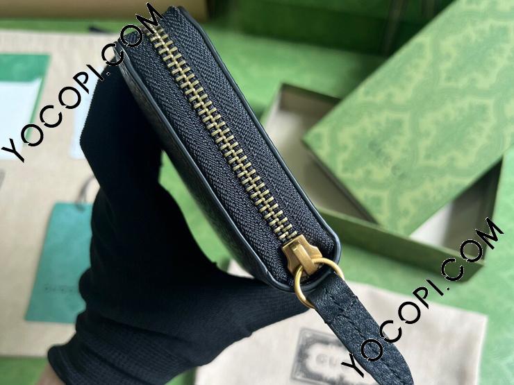 750458-1】 GUCCI グッチ 長財布 コピー 23新款 インターロッキングG パイソン ボウ付き ジップウォレット ラウンドファスナー財布_グッチ  ラウンドファスナー財布_グッチ 財布_グッチコピー_ブランドコピー優良店