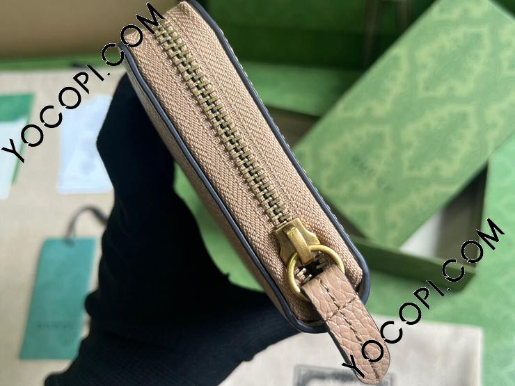 750458-3】 GUCCI グッチ 長財布 コピー 23新款 インター