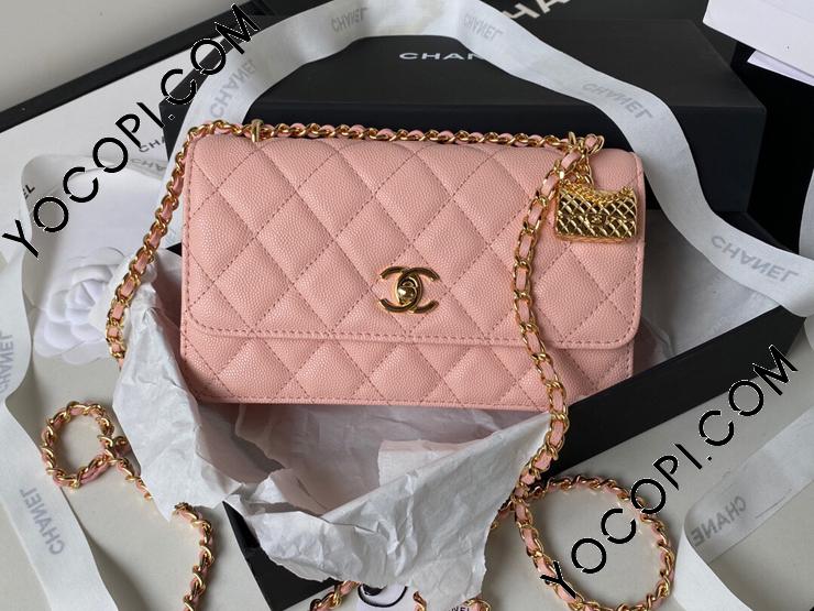 AP3318-2】 CHANEL シャネル バッグ コピー 23春夏 チェーンウォレット