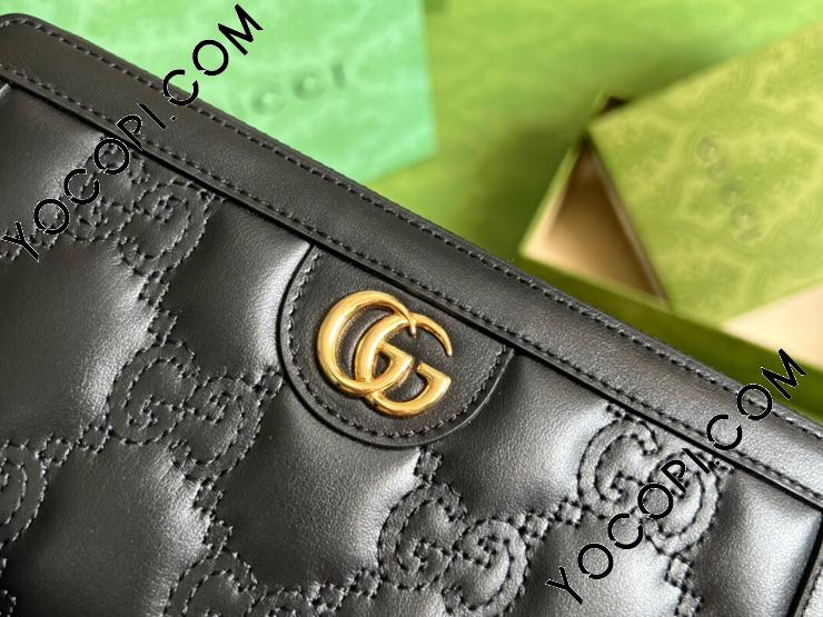 723784-1】 GUCCI グッチ 長財布 コピー 23新款 GG Matelassé ...