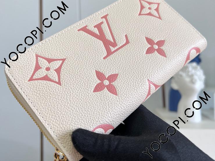 M81645 Louis Vuitton Monogram Empreinte Zippy Wallet