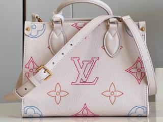 M46629】 LOUIS VUITTON ルイヴィトン モノグラム・アンプラント バッグ スーパーコピー 23新作 ONTHEGO オンザゴー PM  レディース トートバッグ_ルイヴィトン トートバッグ_ルイヴィトンバッグ_ルイヴィトンコピー_ブランドコピー優良店