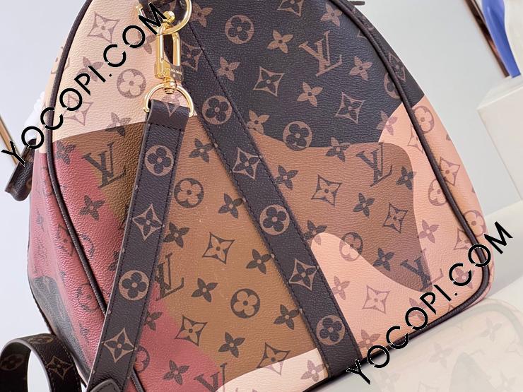 M46677】 LOUIS VUITTON ルイヴィトン モノグラム バッグ コピー 23新作 KEEPALL キーポル・バンドリエール 55  ボストンバッグ_ルイヴィトン ボストンバッグ_ルイヴィトンバッグ_ルイヴィトンコピー_ブランドコピー優良店