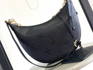 M46725】 LOUIS VUITTON ルイヴィトン モノグラム・アンプラント バッグ スーパーコピー 23新作 Loop Hobo ループ・ ホーボー レディース ショルダーバッグ ノワール_ルイヴィトン ショルダーバッグ_ルイヴィトンバッグ_ルイヴィトンコピー_ブランドコピー優良店