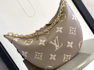 M46725】 LOUIS VUITTON ルイヴィトン モノグラム・アンプラント バッグ スーパーコピー 23新作 Loop Hobo ループ・ ホーボー レディース ショルダーバッグ ノワール_ルイヴィトン ショルダーバッグ_ルイヴィトンバッグ_ルイヴィトンコピー_ブランドコピー優良店