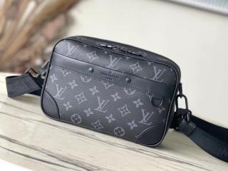 M46955】 LOUIS VUITTON ルイヴィトン モノグラム・エクリプス バッグ コピー 24新作 ALPHA アルファ・メッセンジャー  メンズ ショルダーバッグ_ルイヴィトン メンズ バッグ_ルイヴィトンバッグ_ルイヴィトンコピー_ブランドコピー優良店