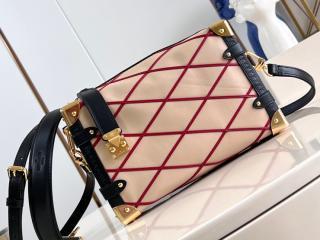 M24403】 LOUIS VUITTON ルイヴィトン バッグ コピー 24新作 SIDE TRUNK サイドトランク MM レディース  ショルダーバッグ_ルイヴィトン ショルダーバッグ_ルイヴィトンバッグ_ルイヴィトンコピー_ブランドコピー優良店