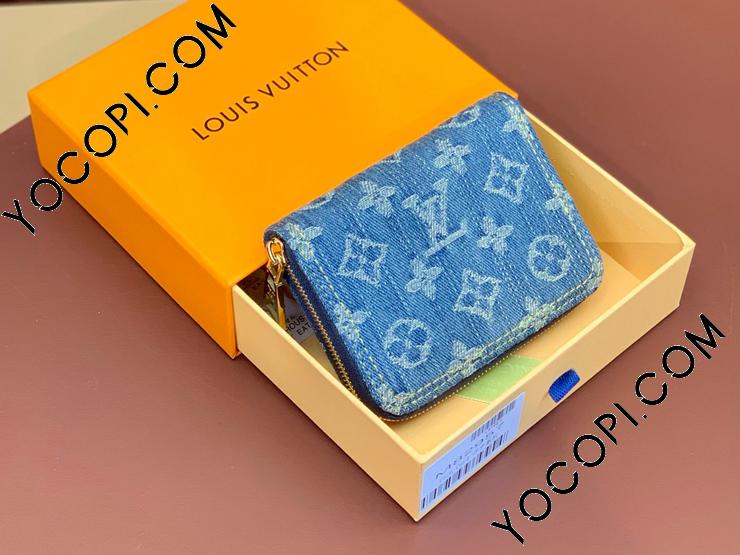 M82957】 LOUIS VUITTON ルイヴィトン モノグラム・デニム 財布 コピー 24新作 zippy ジッピー・コイン パース レディース  ラウンドファスナー財布_ヴィトン ラウンドファスナー財布_ルイヴィトン 財布_ルイヴィトンコピー_ブランドコピー優良店