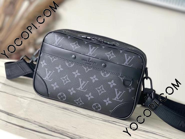 M46955】 LOUIS VUITTON ルイヴィトン モノグラム・エクリプス バッグ コピー 24新作 ALPHA アルファ・メッセンジャー  メンズ ショルダーバッグ_ルイヴィトン メンズ バッグ_ルイヴィトンバッグ_ルイヴィトンコピー_ブランドコピー優良店