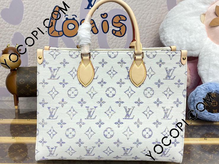 M24708】 LOUIS VUITTON ルイヴィトン モノグラム・パターン バッグ コピー 24新作 Onthego オンザゴー MM レディース  トートバッグ_ルイヴィトン トートバッグ_ルイヴィトンバッグ_ルイヴィトンコピー_ブランドコピー優良店